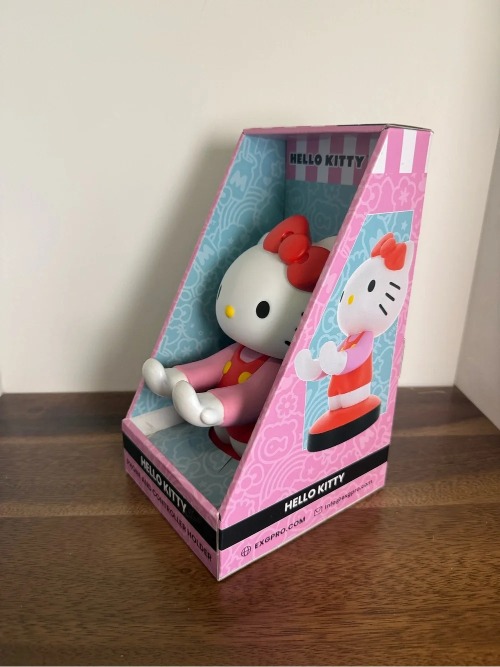 Hello Kitty Phone & Controller Holder Cable White & Pink Sanrio New In Box